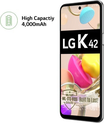 LG K42 (Gray, 64 GB)  (3 GB RAM)