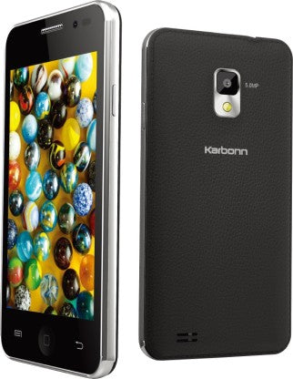KARBONN A12 star (Black and Silver, 4 GB)  (512 MB RAM)