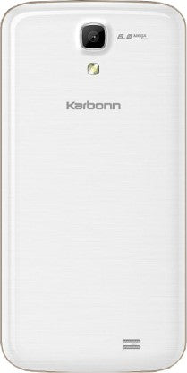 KARBONN Titanium S6 (White and Gold, 8 GB)  (1 GB RAM)