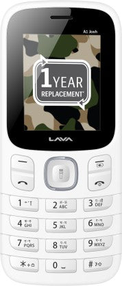 LAVA A1 Josh  (White+Grey)