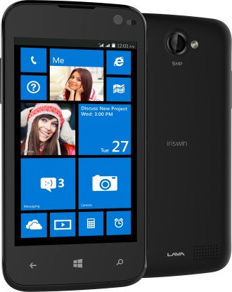LAVA Iris Win1 (Black, 8 GB)  (1 GB RAM)