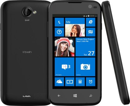 LAVA Iris Win1 (Black, 8 GB)  (1 GB RAM)