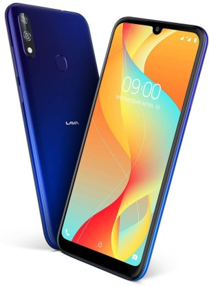 LAVA Z66 (Marine Blue, 32 GB)  (3 GB RAM)