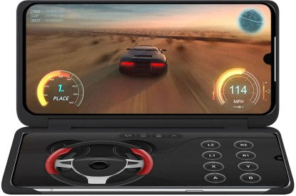 LG VELVET DUAL SCREEN (AURORA SILVER, 128 GB)  (6 GB RAM)