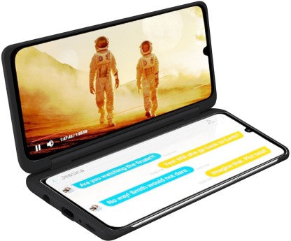 LG VELVET DUAL SCREEN (AURORA SILVER, 128 GB)  (6 GB RAM)