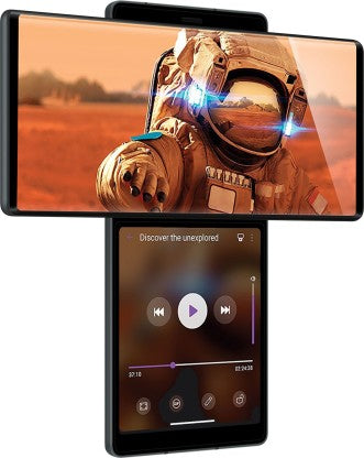 LG WING (AURORA GRAY, 128 GB)  (8 GB RAM)