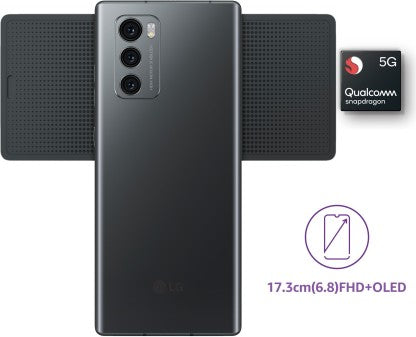 LG WING (AURORA GRAY, 128 GB)  (8 GB RAM)