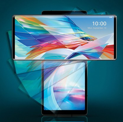 LG WING (AURORA GRAY, 128 GB)  (8 GB RAM)