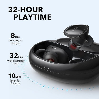 SOUNDCORE BY ANKER LIBERTY 2 TRUE WIRELESS BLUETOOTH HEADSET  (BLACK, TRUE WIRELESS)