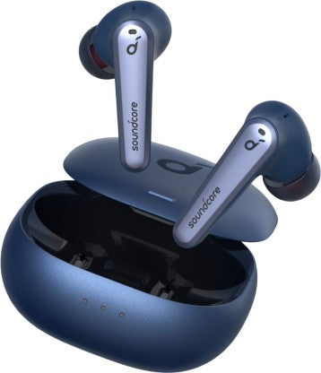SOUNDCORE BY ANKER LIBERTY AIR 2 PRO WITH ACTIVE NOISE CANCELLATION BLUETOOTH HEADSET  (BLUE, TRUE WIRELESS)