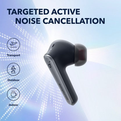 SOUNDCORE BY ANKER LIBERTY AIR 2 PRO WITH ACTIVE NOISE CANCELLATION BLUETOOTH HEADSET  (BLACK, TRUE WIRELESS)