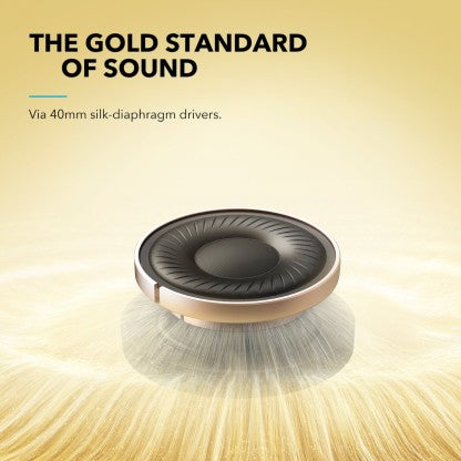 SOUNDCORE BY ANKER LIFE Q35 WITH TARGETED ACTIVE NOISE CANCELLATION ENABLED BLUETOOTH HEADSET  (BLUE, ON THE EAR) [Like New]