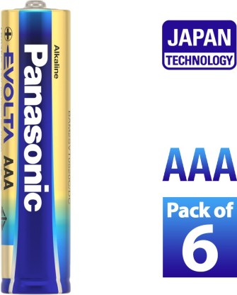 PANASONIC LR03EGDG/1B6  BATTERY  (PACK OF 6)