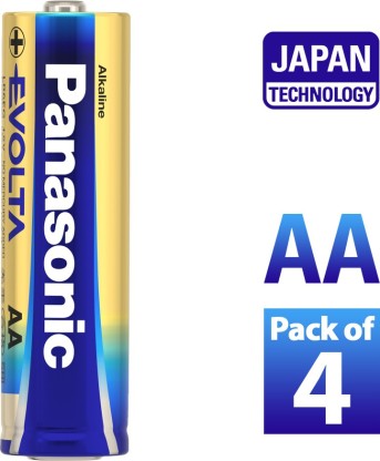 PANASONIC LR6EGDG/4B  BATTERY  (PACK OF 4) [Like New]