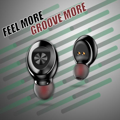 WECOOL MOONWALK M1 BLUETOOTH EARBUDS WITH 20 HOURS PLAY TIME AND DIGITAL DISPLAY CHARGING CASE, BLUETOOTH HEADSET WITH MIC, BLUETOOTH HEADPHONES (M1V2) BLUETOOTH HEADSET  (BLACK, TRUE WIRELESS)