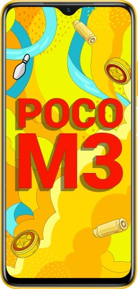 POCO M3 (Yellow, 64 GB)  (4 GB RAM)