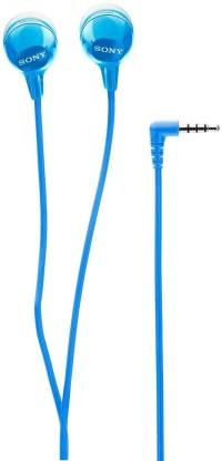 SONY EX14AP WIRED HEADSET  (BLUE, IN THE EAR)