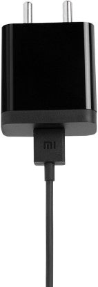 MI 10W FAST CHARGER COMBO FOR MI,REDMI,XIOMI DEVICES (MICROUSB - CABLE INCLUDED)  (BLACK, CABLE INCLUDED)