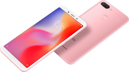Redmi 6 (Rose Gold, 64 GB)  (3 GB RAM)