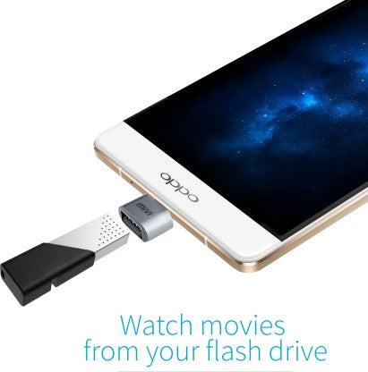 MIVI MICRO USB OTG ADAPTER  (PACK OF 1)