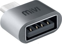 MIVI MICRO USB OTG ADAPTER  (PACK OF 1)