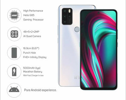 MICROMAX IN NOTE 1 (WHITE, 64 GB)  (4 GB RAM)