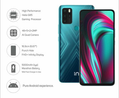 Micromax IN Note 1 (Green, 64 GB)  (4 GB RAM)