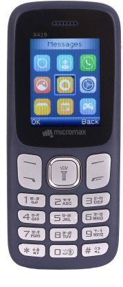 MICROMAX X419  (BLUE)