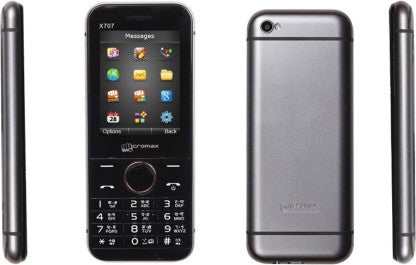 Micromax X707  (Grey)