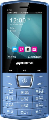 Micromax X741  (Blue)