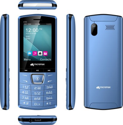 Micromax X741  (Blue)