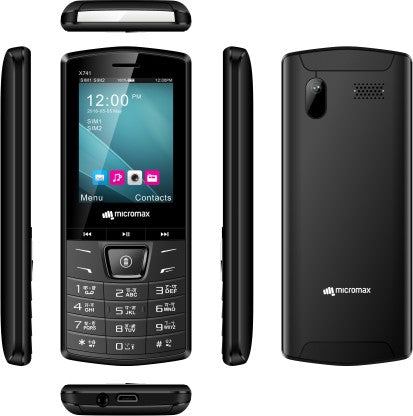 Micromax X741  (Black)