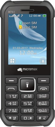 Micromax X744  (Black)