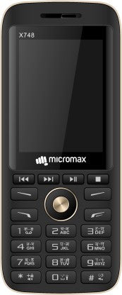 Micromax X748  (Black Gold)
