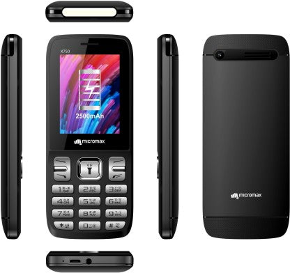Micromax X750  (Black)