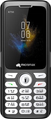 Micromax X756  (Black)