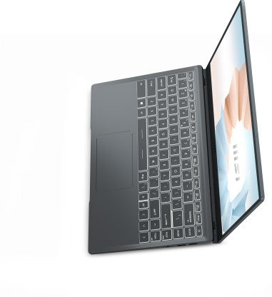 MSI MODERN 14 RYZEN 5 HEXA CORE 5500U - (8 GB/512 GB SSD/WINDOWS 11 HOME) MODERN 14 B5M-242IN THIN AND LIGHT LAPTOP  (14 INCH, CARBON GRAY, 1.3 KG KG)[Like New]
