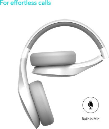 MOTOROLA PULSE ESCAPE WITH GOOGLE ASSISTANT BLUETOOTH HEADSET  (WHITE, ON THE EAR)