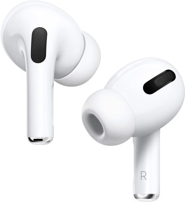 APPLE AIRPODS PRO WITH MAGSAFE CHARGING CASE BLUETOOTH HEADSET  (WHITE, TRUE WIRELESS)