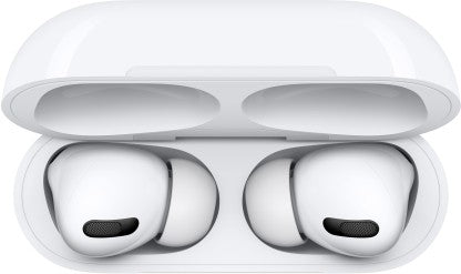 APPLE AIRPODS PRO WITH MAGSAFE CHARGING CASE BLUETOOTH HEADSET  (WHITE, TRUE WIRELESS)