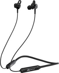 WECOOL N1 NECKBAND WITH 25 HOURS PLAYBACK,FASTCHARGING AND 13MM DRIVER,MAGNETIC EARBUDS BLUETOOTH HEADSET  (BLACK, IN THE EAR)