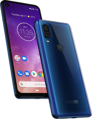 Motorola One Vision (Sapphire Gradient, 128 GB)  (4 GB RAM)