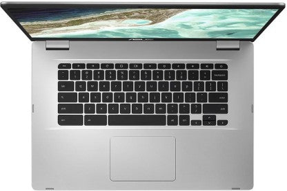 ASUS CHROMEBOOK FLIP TOUCH CELERON DUAL CORE - (4 GB/64 GB EMMC STORAGE/CHROME OS) C523NA-A20303 CHROMEBOOK  (15.6 INCH, SILVER, 1.69 KG)
