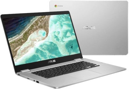 ASUS CHROMEBOOK FLIP TOUCH CELERON DUAL CORE - (4 GB/64 GB EMMC STORAGE/CHROME OS) C523NA-A20303 CHROMEBOOK  (15.6 INCH, SILVER, 1.69 KG)