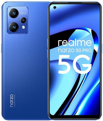 REALME NARZO 50 PRO 5G (HYPER BLUE, 128 GB)  (6 GB RAM)