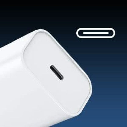 APPLE 20W ,USB-C POWER CHARGING ADAPTER FOR IPHONE, IPAD &AMP; AIRPODS  (WHITE)