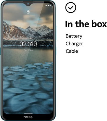 Nokia 2.4 (Fjord Blue, 64 GB)  (3 GB RAM)