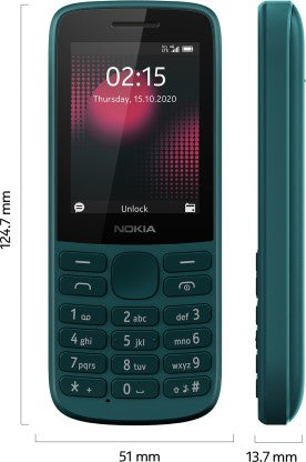 NOKIA 215 4G DS  (CYAN)
