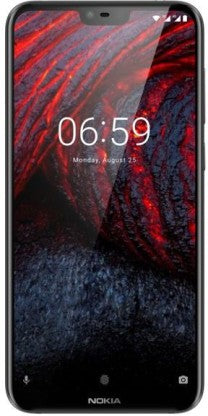 Nokia 6.1 Plus (Black, 64 GB)  (6 GB RAM)