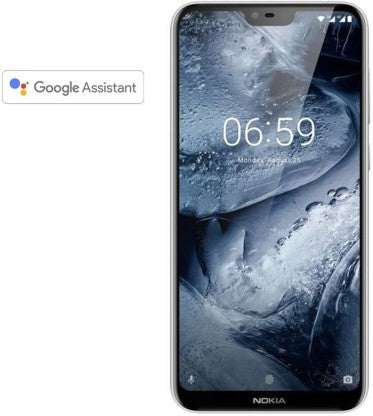 Nokia 6.1 Plus (White, 64 GB)  (4 GB RAM)